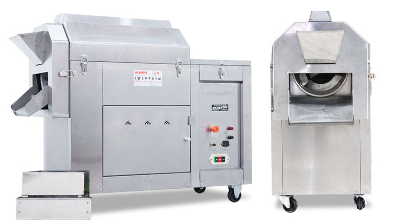 máy rang lạc húng lìu