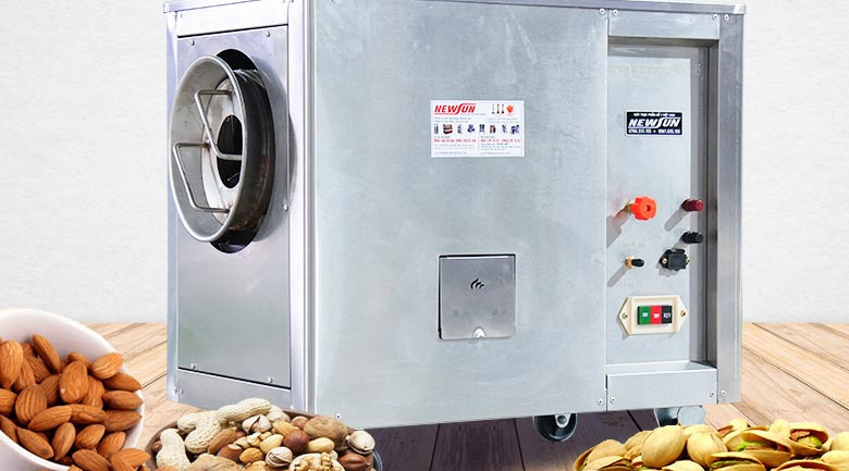 máy rang ngô cơ chế