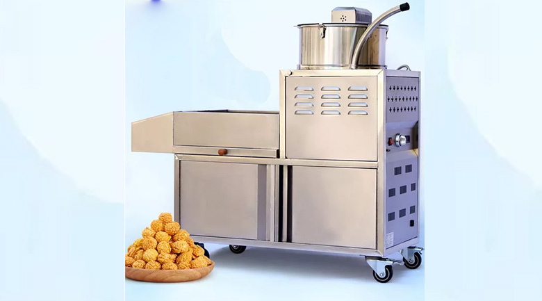 máy rang ngô công suất