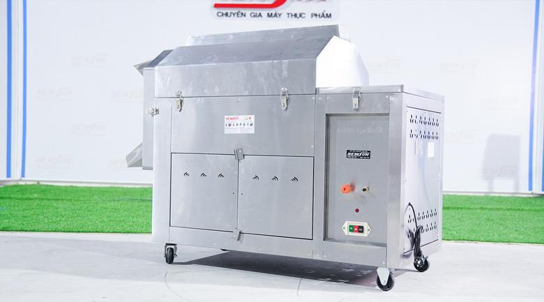 máy rang ngô, nguyên liệu