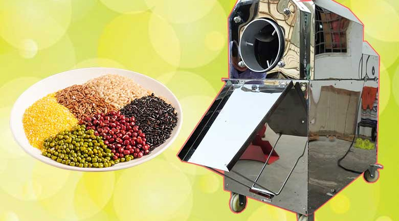 máy rang ngũ cốc