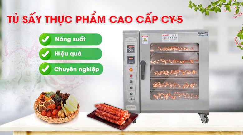 máy sấy cá khô CY 5