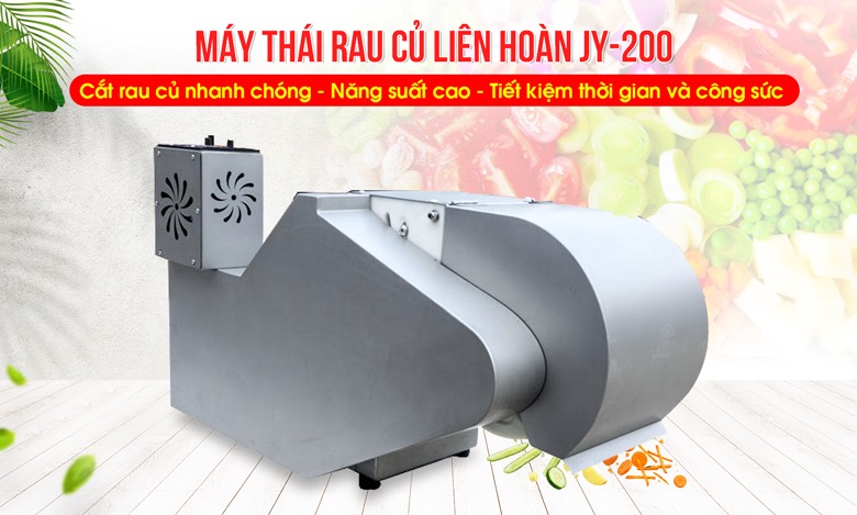 Máy thái rau củ liên hoàn JY-200