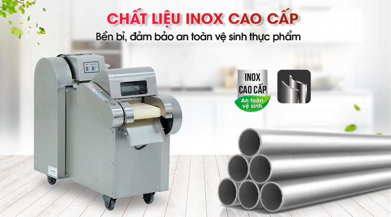 Kiểu dáng công nghiệp cùng chất liệu inox cao cấp