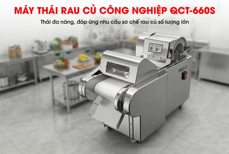 Máy thái rau củ quả QCT-660S
