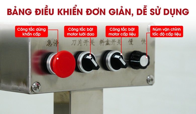 Bảng điều khiển trực quanđơn giản, dễ sử dụng