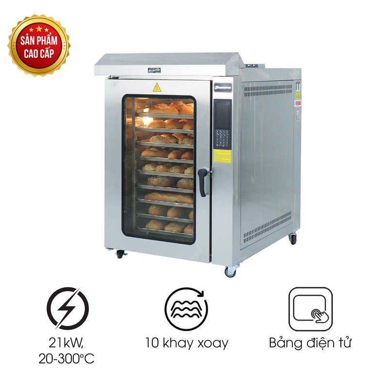 Lò nướng bánh đối lưu 10 khay xoay Southstar NFC-10DX