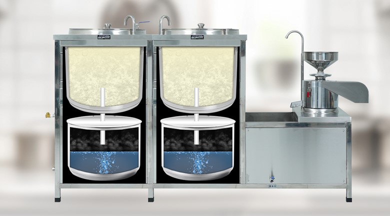 Nồi nấu sữa đậu nành FS-300 sử dụng phương pháp đun cách thủy