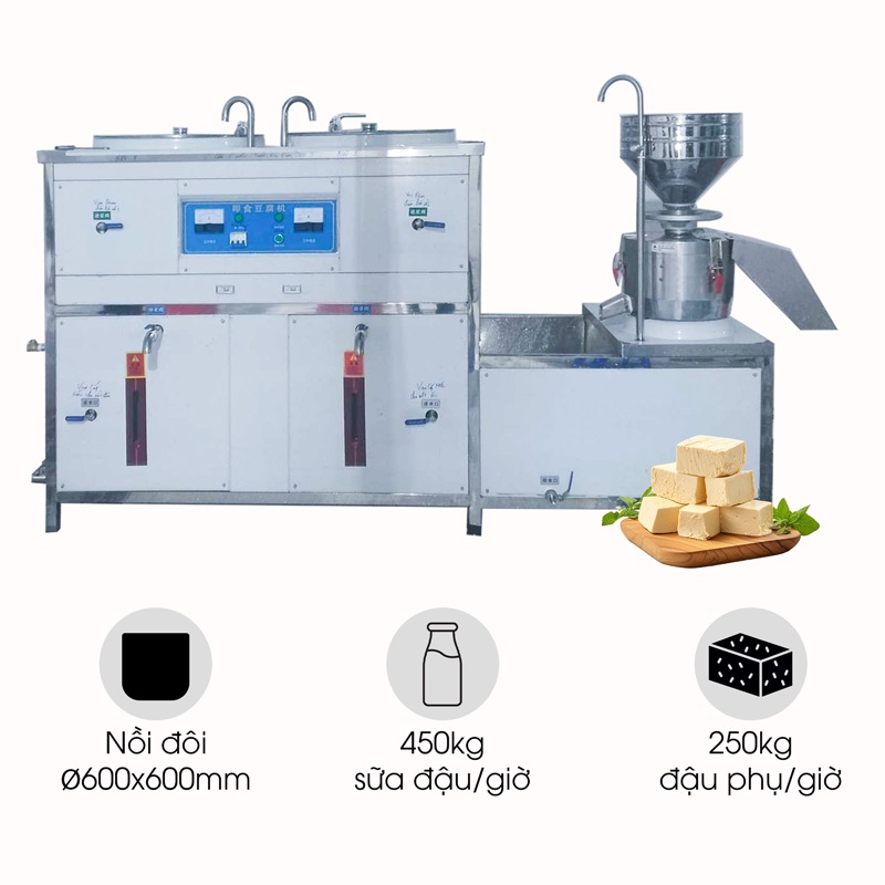 Máy xay nấu đậu nành liên hoàn FS-500