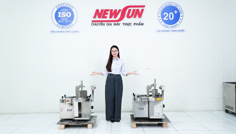 Thực tế 2 mẫu máy thái lát thịt tự động NS-MTLT320 (phổ thông) và NS-MTLT320N (cao cấp)