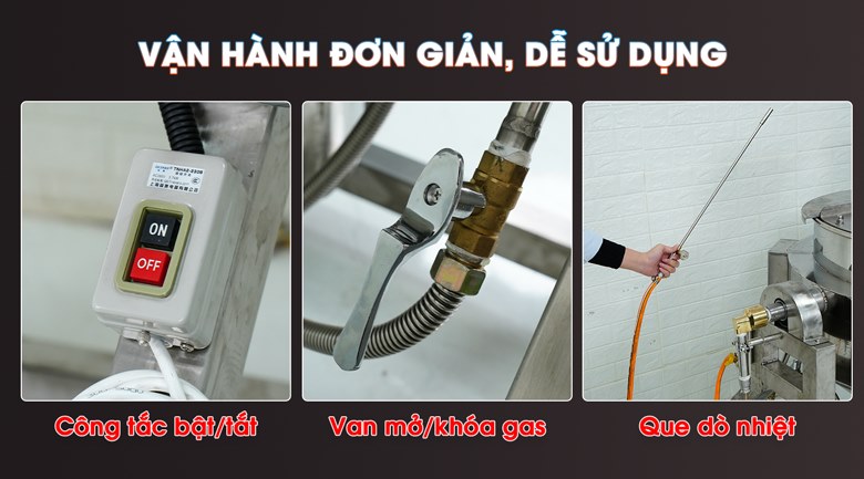 Vận hành đơn giản