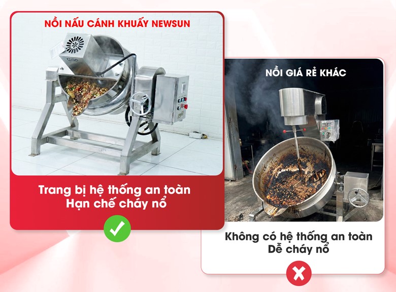 Trang bị hệ thống đảm bảo an toàn 