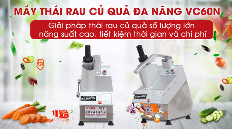 Lựa chọn máy cắt rau củ theo nhu cầu thực tế