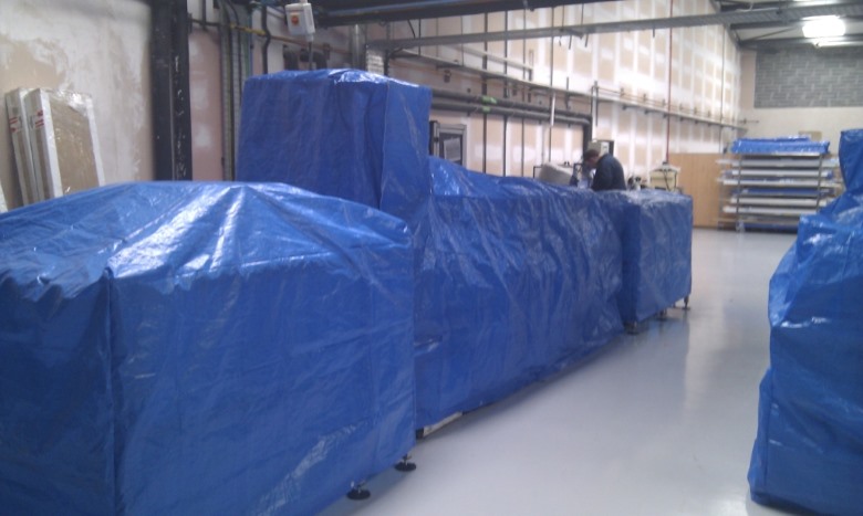 Che phủ bằng bạt nếu không sử dụng trong thời gian dài