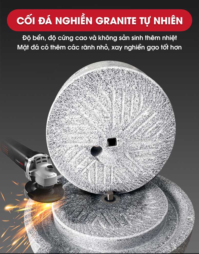 Ưu tiên lựa chọn cối bằng đá granite tự nhiên 