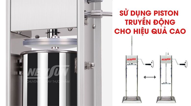 Thiết bị sử dụng piston truyền động cho hiệu quả cao