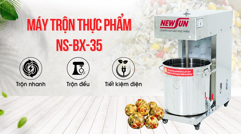 Máy trộn thực phẩm đa năng NS-BX-35