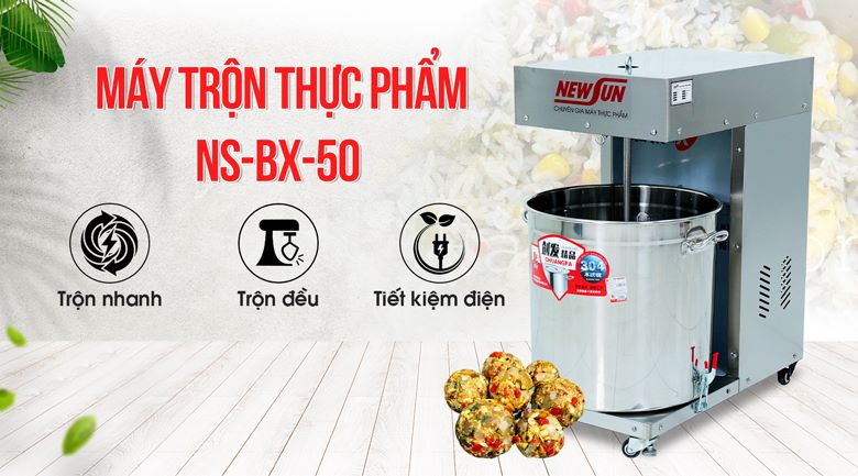 Máy trộn thực phẩm đa năng NS-BX-50