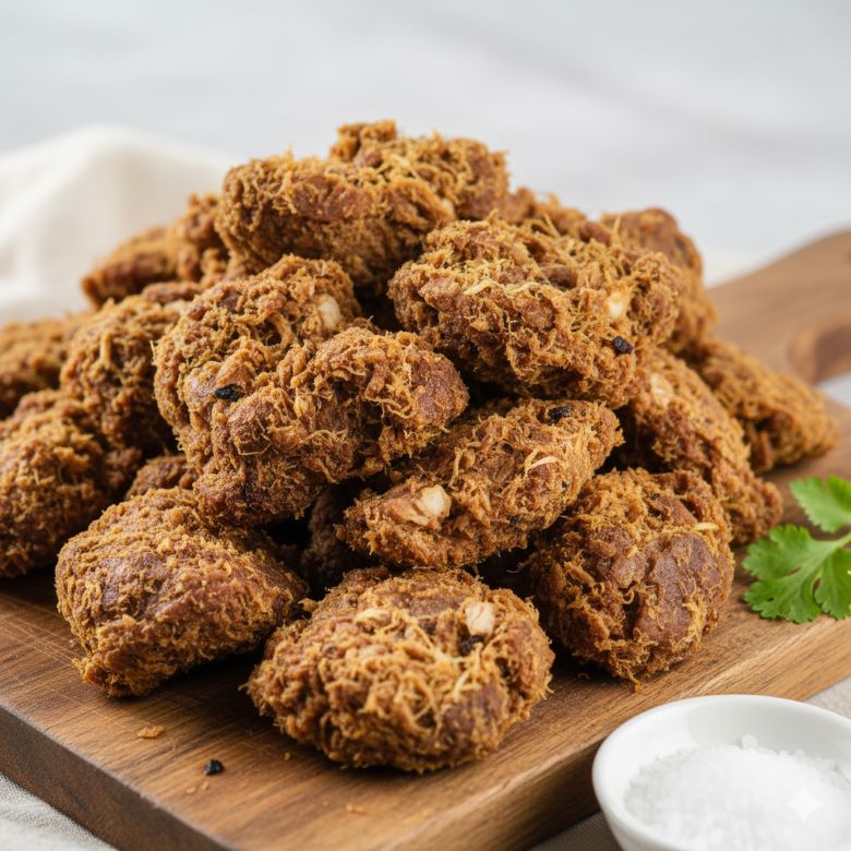 Chà bông vón cục 