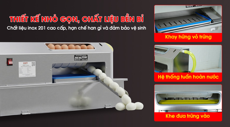 Thiết bị được thiết kế nhỏ gọn, chất liệu cao cấp 