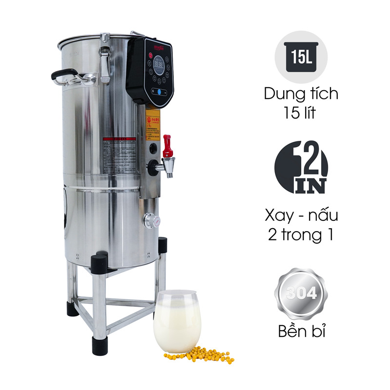 Máy làm sữa đậu nành đa năng NS-KLD-9136G – 15L