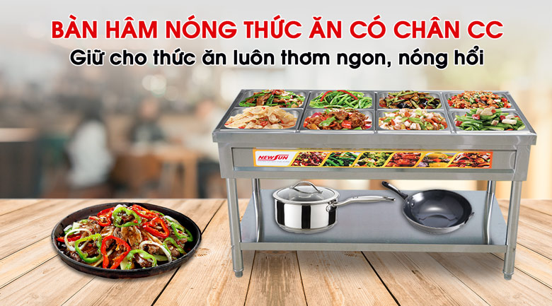 Bàn hâm nóng thức ăn giữ cho đồ ăn luôn thơm ngon