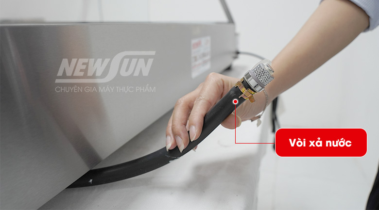 Trang bị vòi xả nước tiện lợi