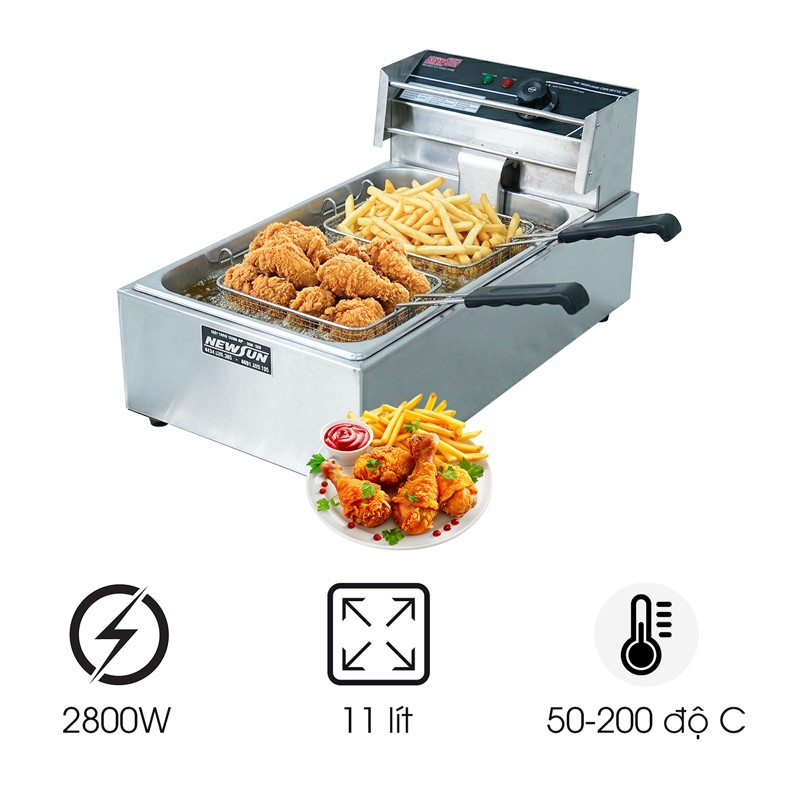 Bếp chiên nhúng đơn EF18