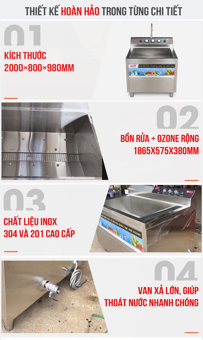 Thiết kế tối ưu từng chi tiết