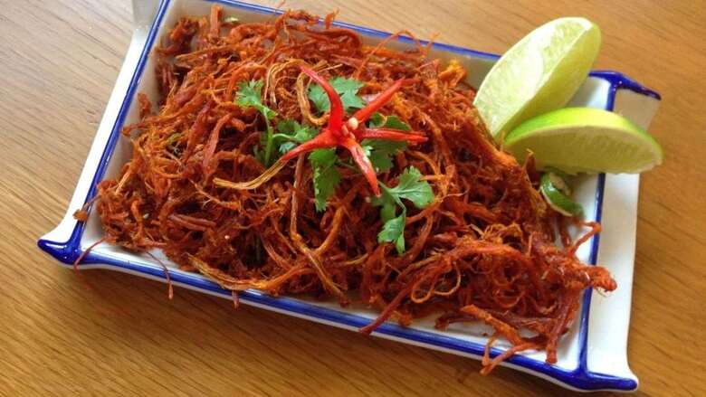 Bò khô dạng tơi 