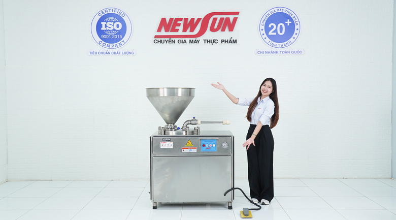 Máy đùn xúc xích công nghiệp Newsun