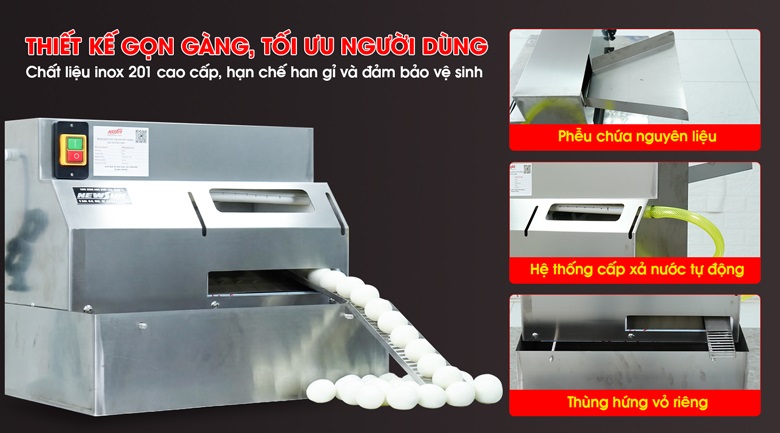 Thiết kế nhỏ gọn, tối ưu với người dùng 