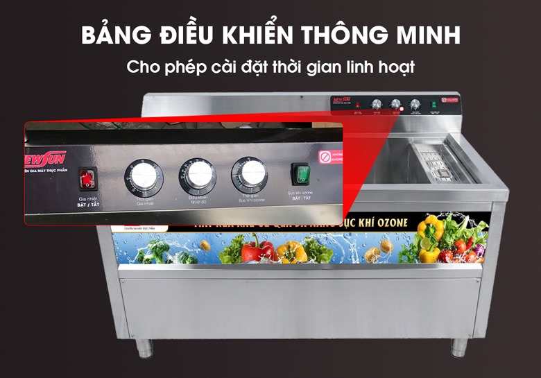 Bảng điều khiển dễ sử dụng