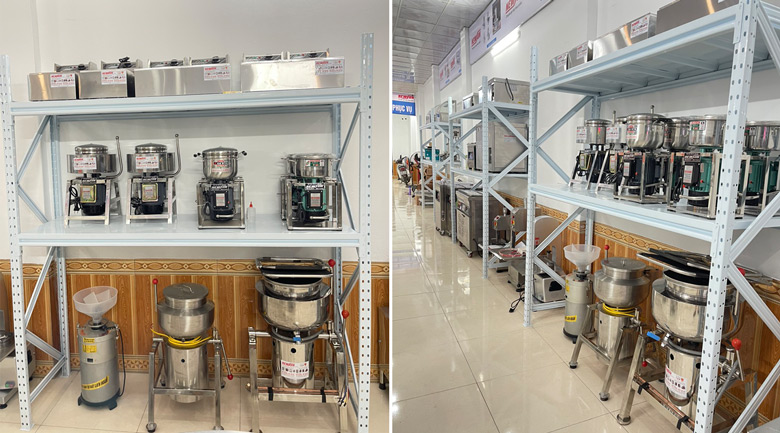 Showroom máy xay đa năng NEWSUN