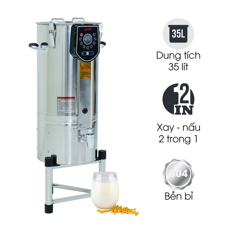 Máy xay nấu sữa đậu nành 35 lít NS-KLD-9136G-35L