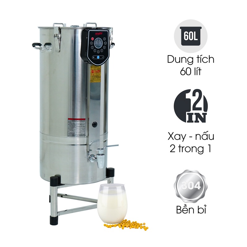 Máy xay nấu sữa đậu nành 60 lít NS-KLD-9136G-60L