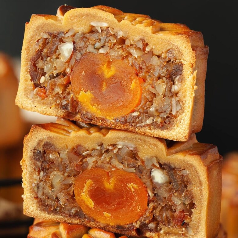 Nhân bánh đều và mịn 