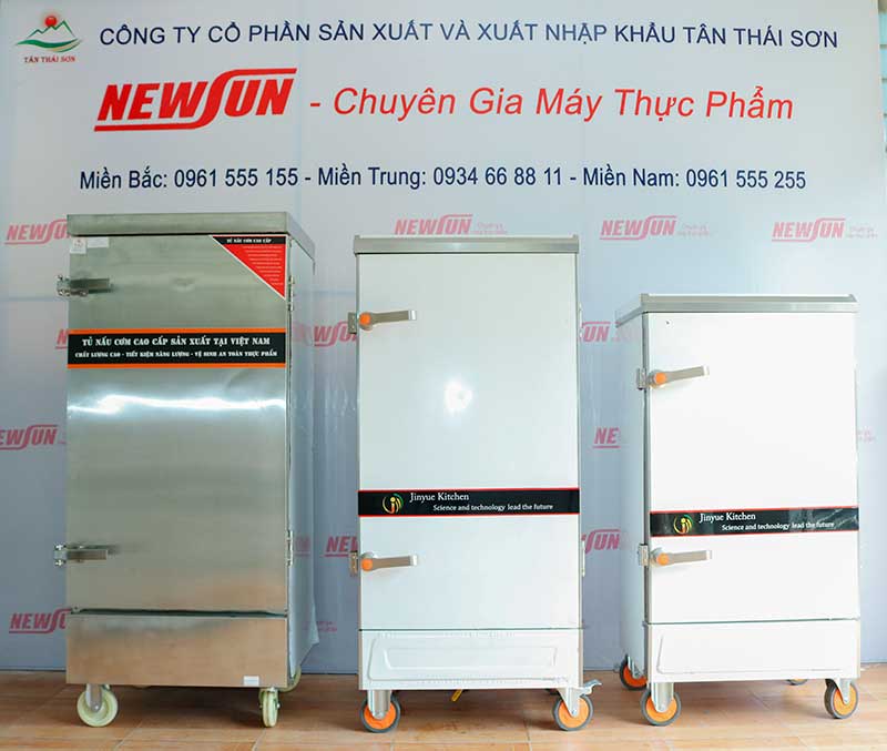 Hình ảnh thực tế máy hấp nhà NEWSUN 