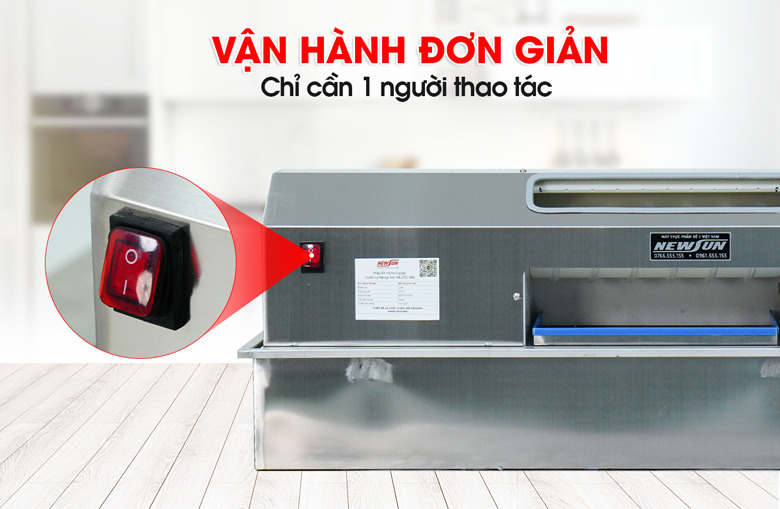Vận hành cực kì đơn giản 