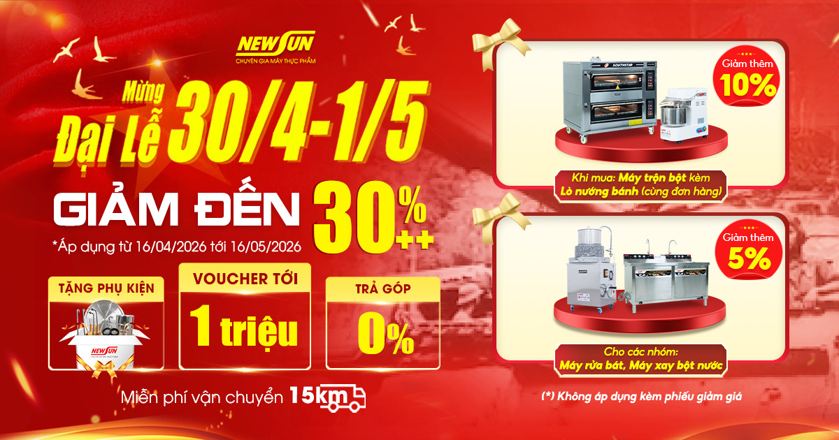 CHƯƠNG TRÌNH KHUYẾN MÃI MỪNG ĐẠI LỄ 30/4 – 1/5/2026