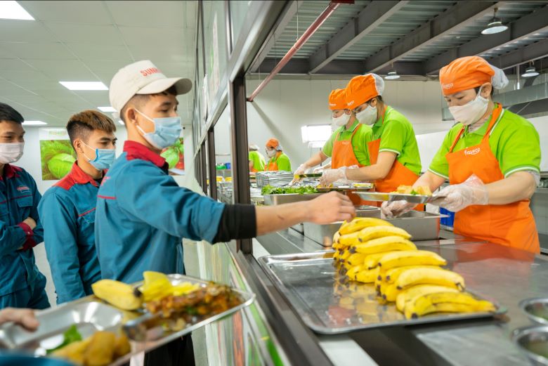 Đối với bếp ăn tập thể, căng tin (trường học, khu công nghiệp)