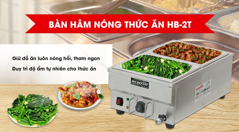 Bàn hâm nóng thức ăn phân khúc giá thấp 