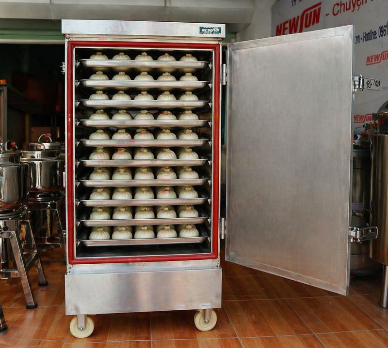 Tủ hấp không vào điện 