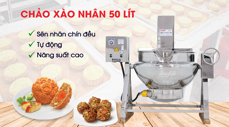 Chảo xào nhân 50 lít