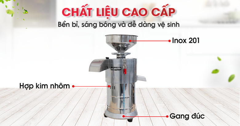 Chất liệu cao cấp, bền bỉ