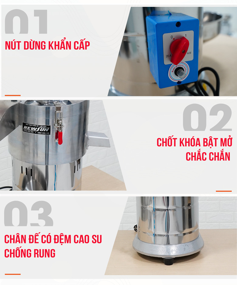 Một số chi tiết khác giúp hỗ trợ việc vận hành trở nên tiện lợi