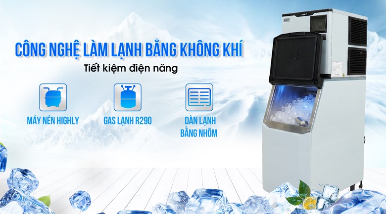 Hệ thống làm lạnh hiệu quả, tiết kiệm điện