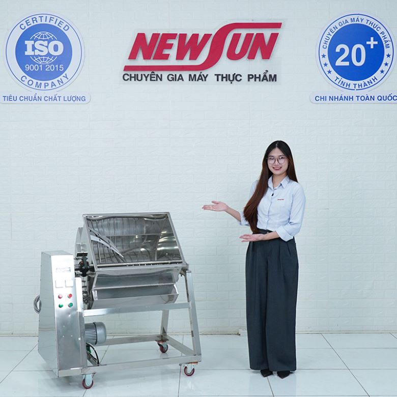 Hình ảnh thực tế máy sao ruốc nhà NEWSUN
