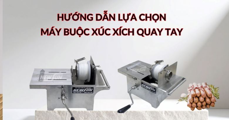 Hướng dẫn lựa chọn máy buộc xúc xích quay tay