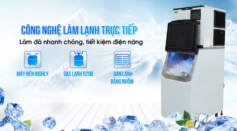 Hệ thống làm lạnh hiệu quả, tiết kiệm điện